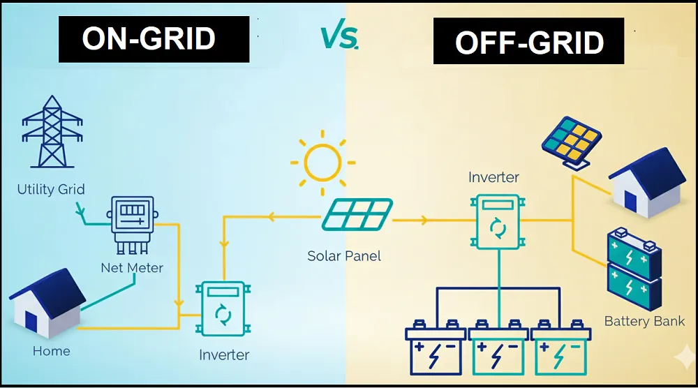 On-Grid vs. Off-Grid