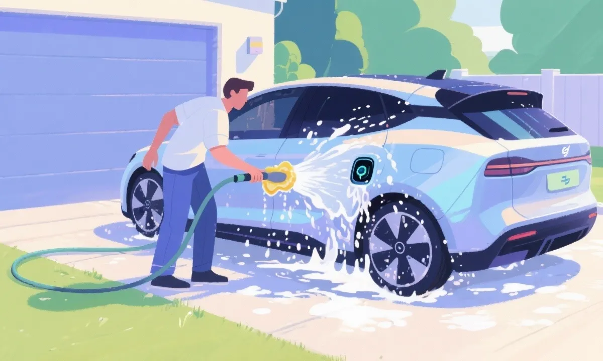 Can You Wash an Electric Car Like a Normal Car