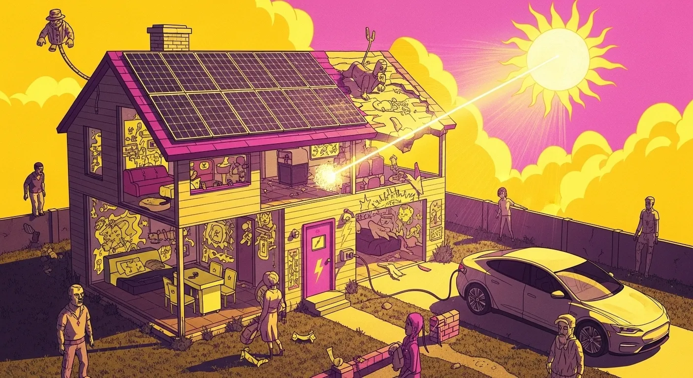 Solar-Powered EV Charging