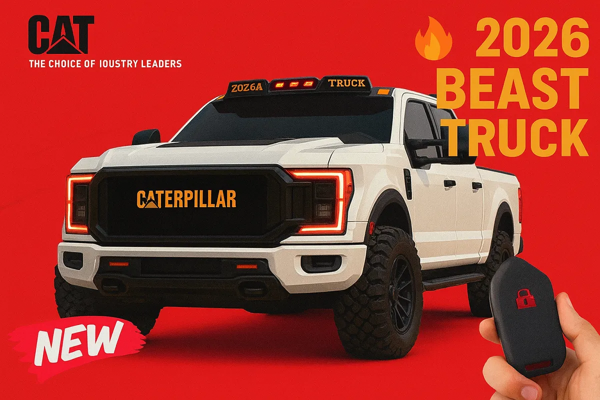 Caterpillar’s First Pickup EV Truck