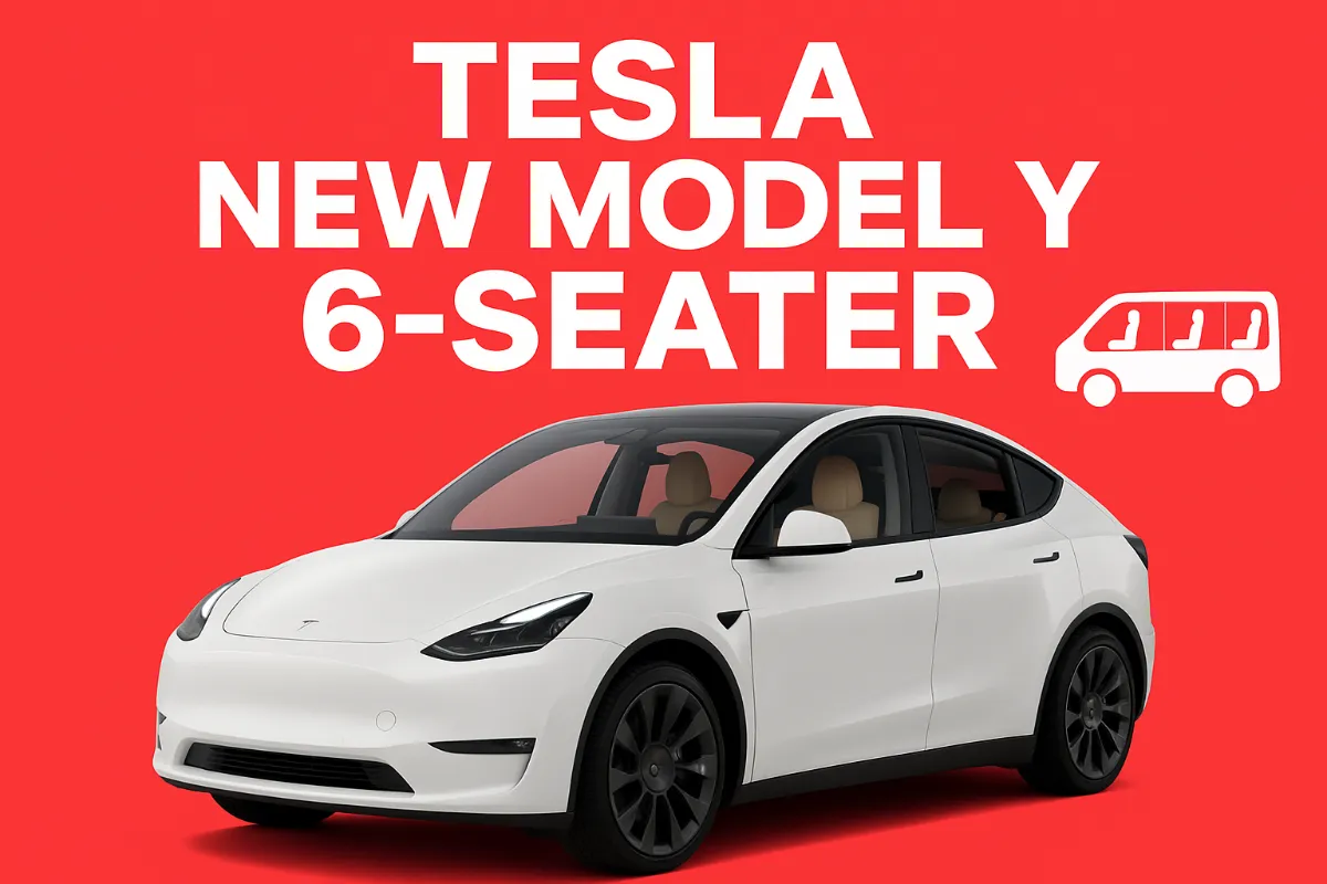 TESLA NEW MODEL Y6-SEATER